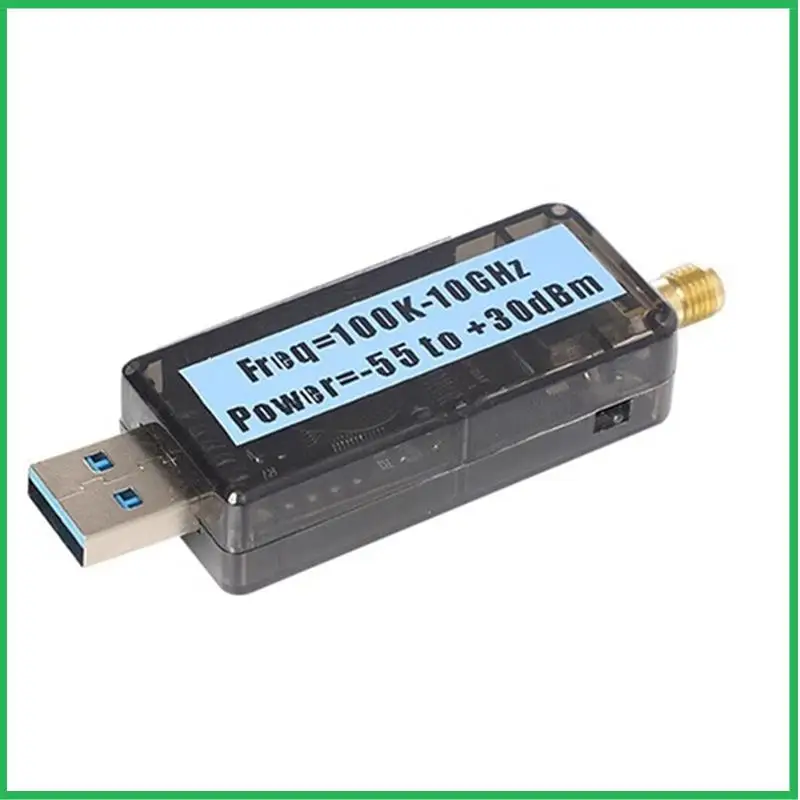 USB RF Power Meter 100K-10GHZ With 0.96Inch Screen For Wireless Communication RF Power Detection Calibration
USB RF Power Meter 100K-10GHZ With 0.96Inch Screen For Wireless Communication RF Power Detection Calibration