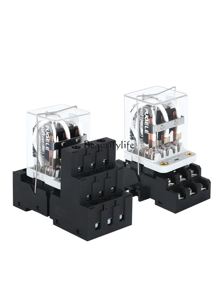 JQX-38F High Power 40A Small Intermediate Relay Dc220v24v12v AC Relay with BaseQQ
JQX-38F High Power 40A Small Intermediate Relay Dc220v24v12v AC Relay with BaseQQ