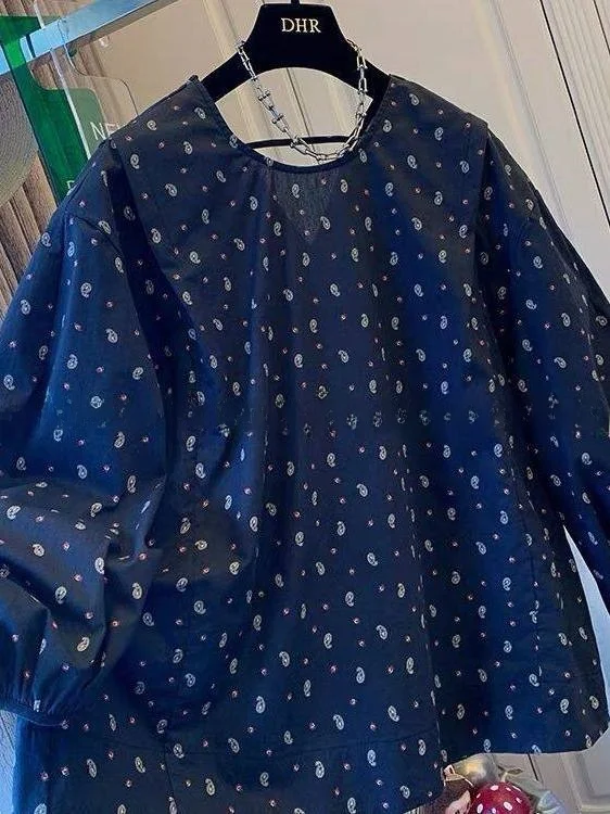 plus Size Women's Long Sleeve Shirt Floral Print Loose Fit UV Protection Spring Summer Casual Style Polyester Fiber round Neck
plus Size Women's Long Sleeve Shirt Floral Print Loose Fit UV Protection Spring Summer Casual Style Polyester Fiber round Neck