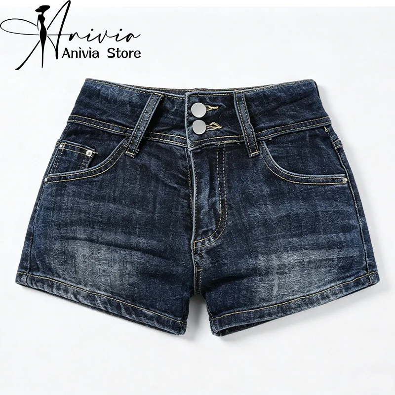 Women's Deep Blue Casual Denim Shorts Y2K Harajuku High Street Aesthetic 2000S Style Fashion Retro Denim Pants Short Clothing
Women's Deep Blue Casual Denim Shorts Y2K Harajuku High Street Aesthetic 2000S Style Fashion Retro Denim Pants Short Clothing