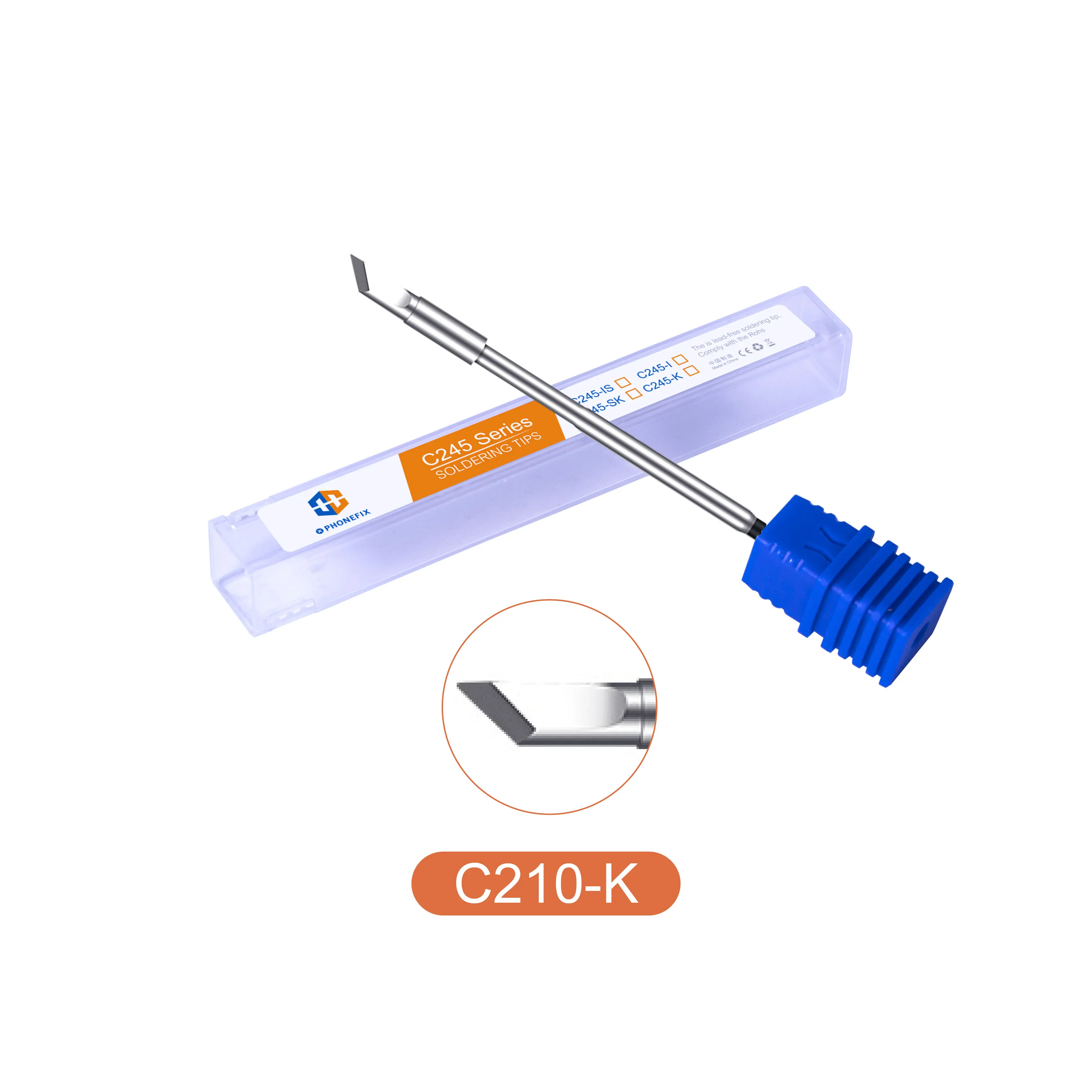 OEM C245 Solder Iron Tips for Original JBC T245-A Soldering Handle Cartridge Tips for JBC T245 /Jabe UD-1200 Soldering Station
OEM C245 Solder Iron Tips for Original JBC T245-A Soldering Handle Cartridge Tips for JBC T245 /Jabe UD-1200 Soldering Station
