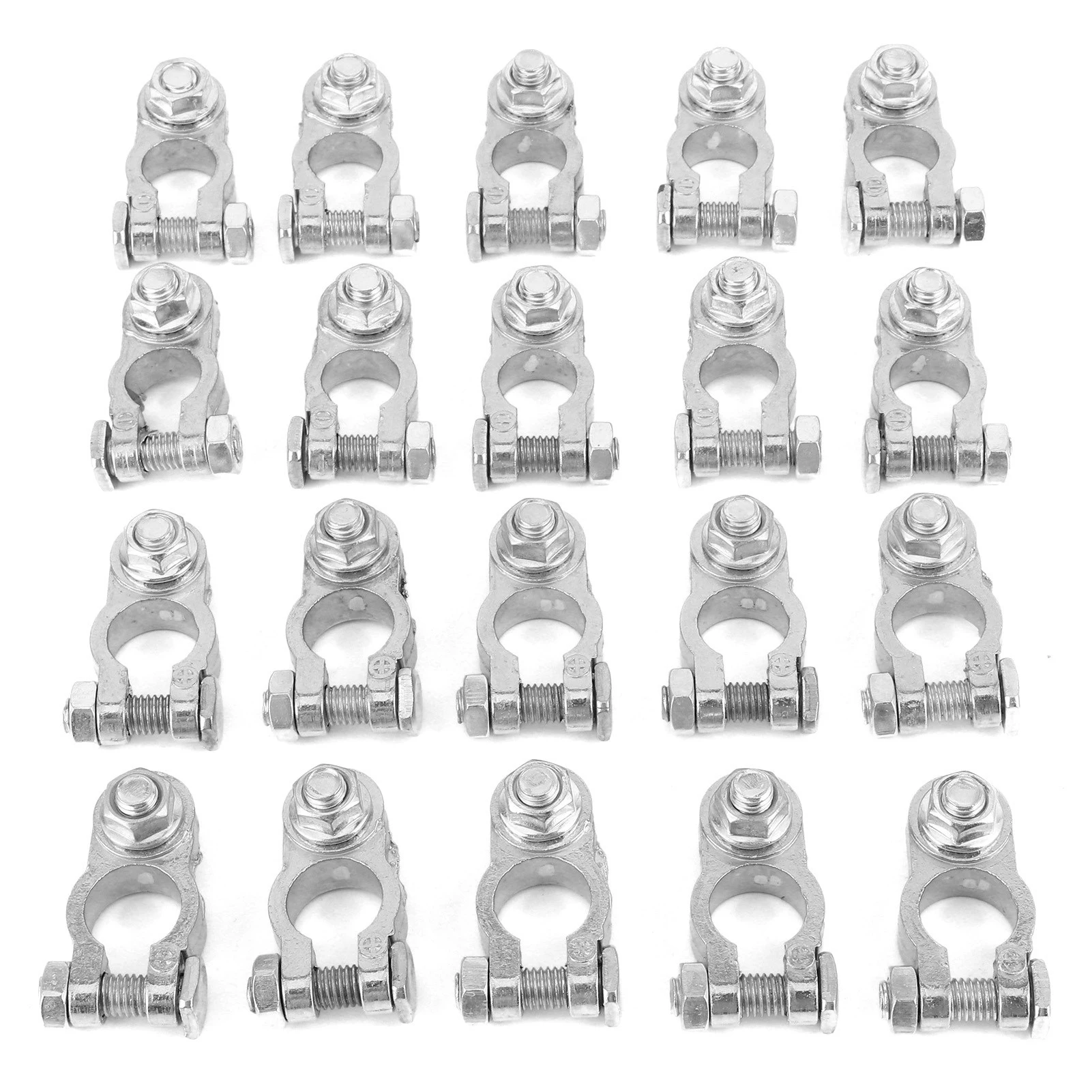 Car Battery Terminal Set 12V Positive Negative Battery Connector Clamp For Caravan Van Motorhome Boat
Car Battery Terminal Set 12V Positive Negative Battery Connector Clamp For Caravan Van Motorhome Boat