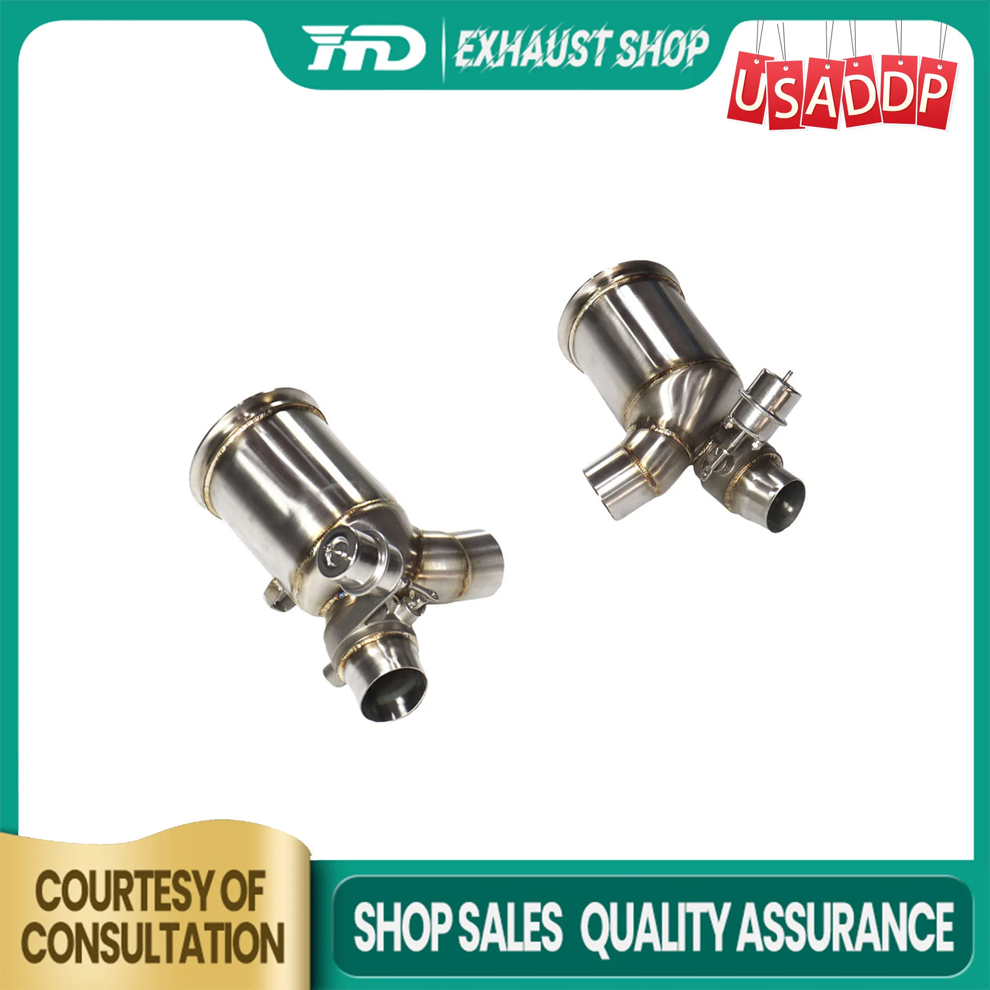 for Porsche 911 991.2 GT2 RS Downpipe Exhaust system Removing the heat shield with Vacuum valves Stainless steel 
for Porsche 911 991.2 GT2 RS Downpipe Exhaust system Removing the heat shield with Vacuum valves Stainless steel