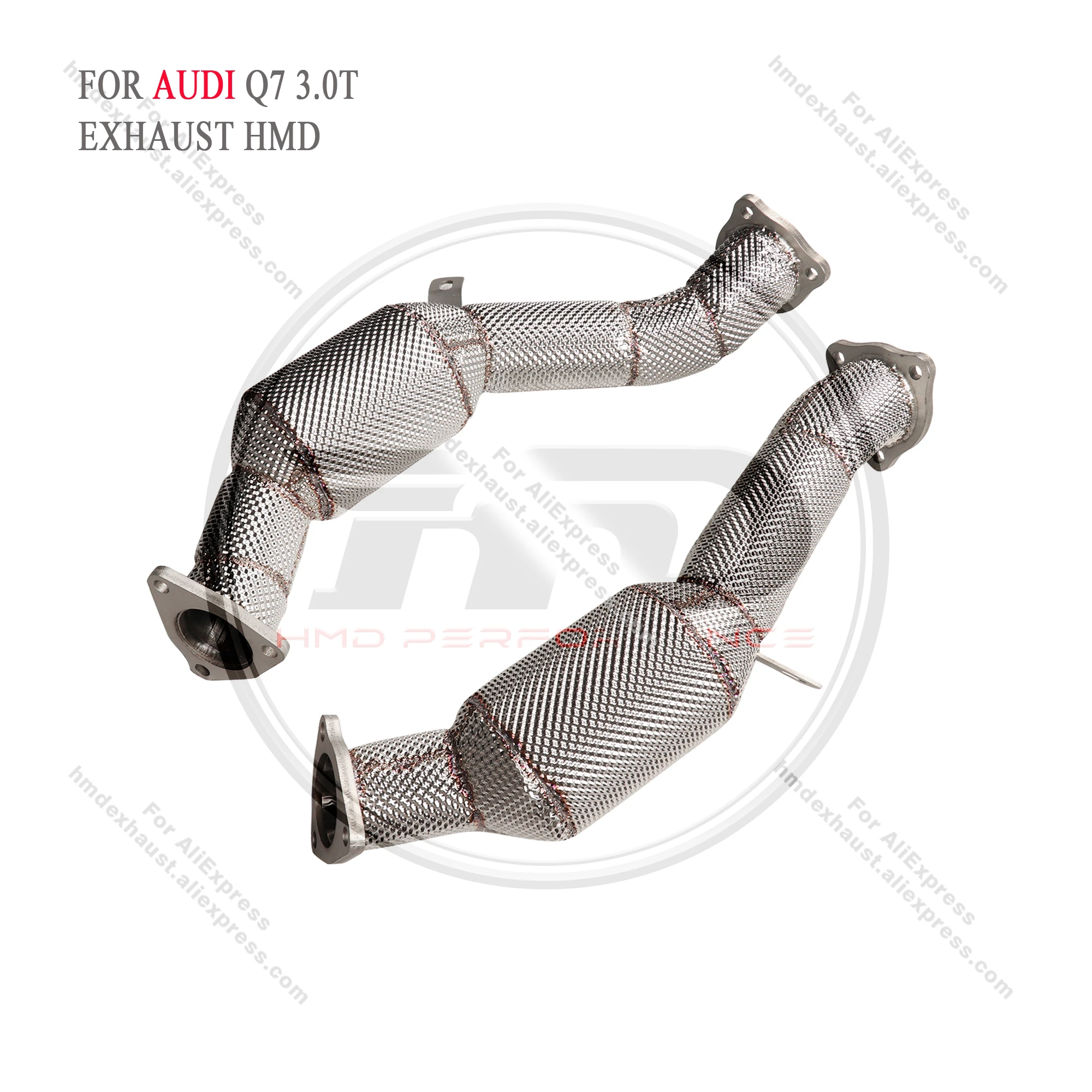 HMD Exhaust System Performance Downpipe for Audi Q7 3.0T With Heat Shield Racing Pipe
HMD Exhaust System Performance Downpipe for Audi Q7 3.0T With Heat Shield Racing Pipe