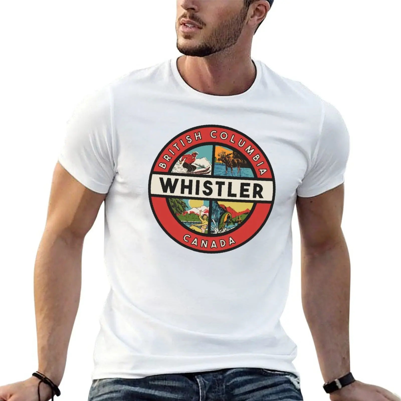 Whistler BC Vintage Style T-Shirt mens graphic t shirts man t shirts for men casual t shirts designer T-shirt
Whistler BC Vintage Style T-Shirt mens graphic t shirts man t shirts for men casual t shirts designer T-shirt