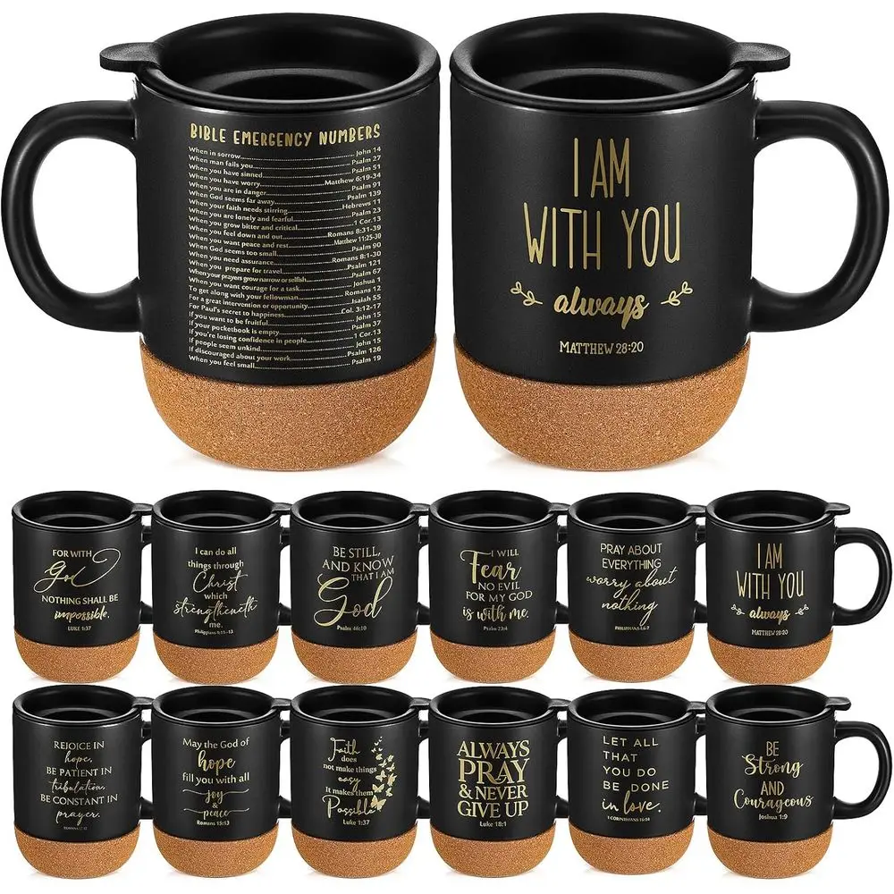24 Set Christian Mugs Mothers Day Gits Bulk Ceic Coee Cups with Bible Verses Religious Gits or Church Oice Women Men Employee Co
24 Set Christian Mugs Mothers Day Gits Bulk Ceic Coee Cups with Bible Verses Religious Gits or Church Oice Women Men Employee Co