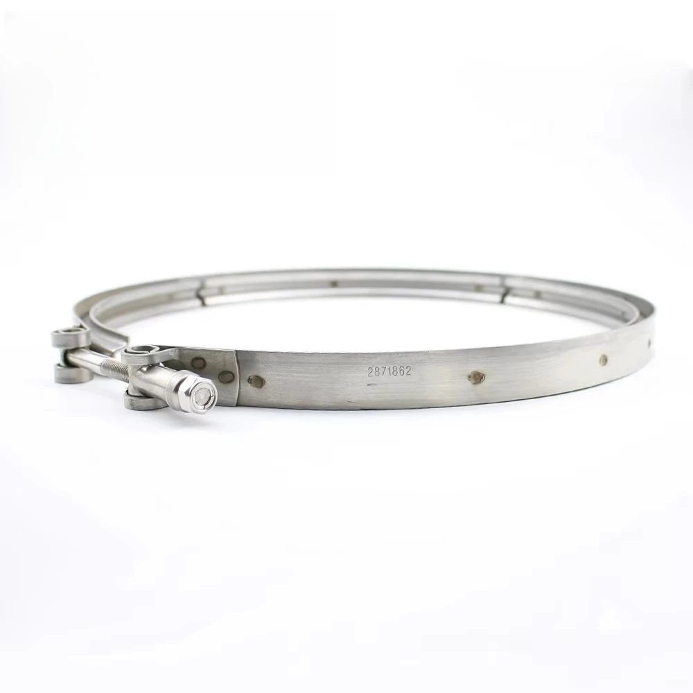 Exhaust Clamp V-Type with 12 ISC ISL Engine Replaces OEM Parts 2871862 Fast Delivery
Exhaust Clamp V-Type with 12 ISC ISL Engine Replaces OEM Parts 2871862 Fast Delivery