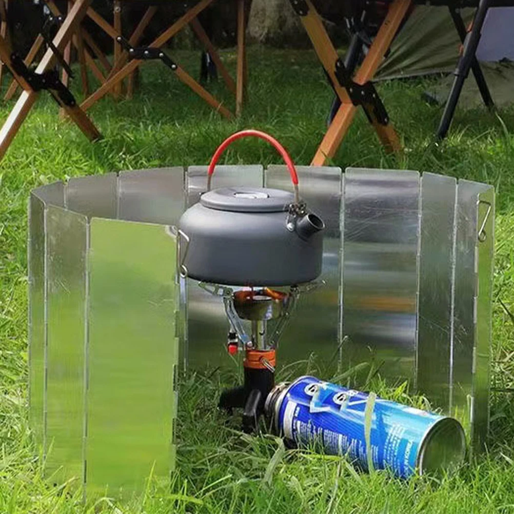 16 Sheets Outdoor Camping Windshields Windproof Plate Stove Windscreen for Barbecue Accessories
16 Sheets Outdoor Camping Windshields Windproof Plate Stove Windscreen for Barbecue Accessories