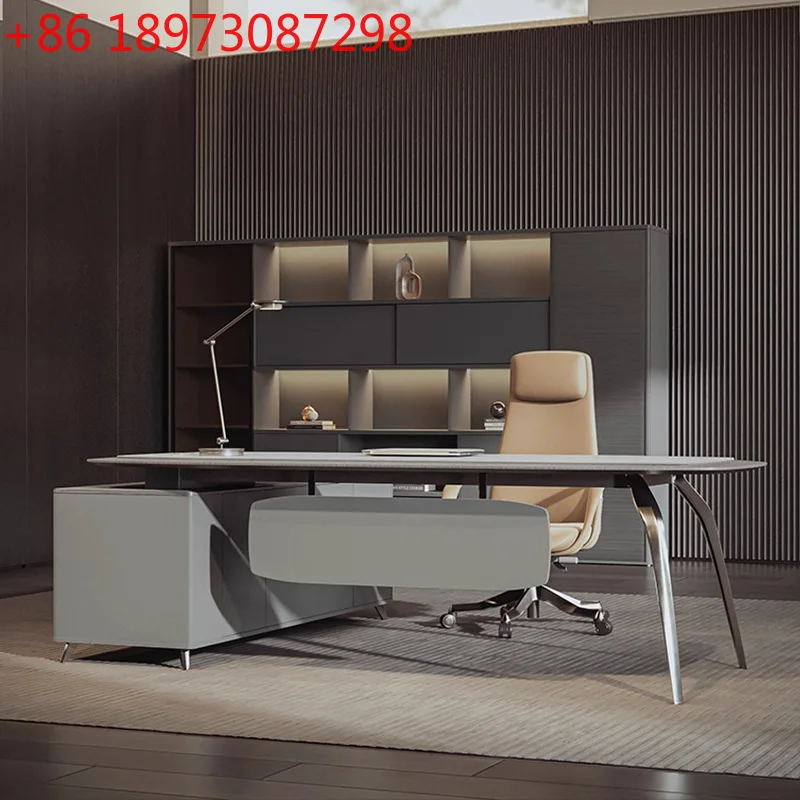 Boss Desk Minimalist Modern Manager Supervisor President Computer Desk
Boss Desk Minimalist Modern Manager Supervisor President Computer Desk
