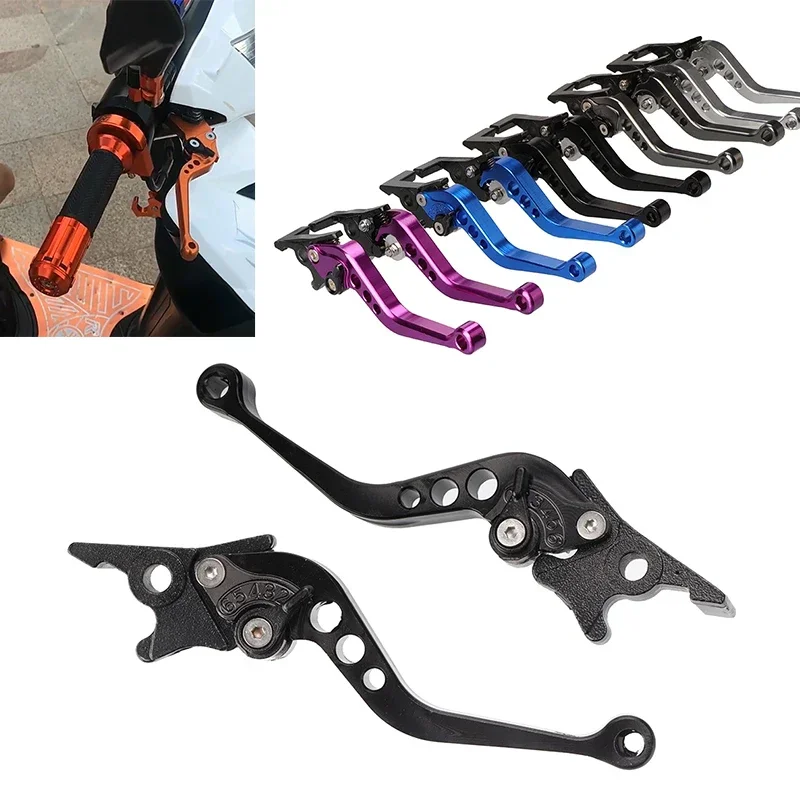1 Pair Motorcycle Accessories Clutch Brake Handle Lever Aluminum Alloy Scooter Modification Double Disc Brake Universal
1 Pair Motorcycle Accessories Clutch Brake Handle Lever Aluminum Alloy Scooter Modification Double Disc Brake Universal