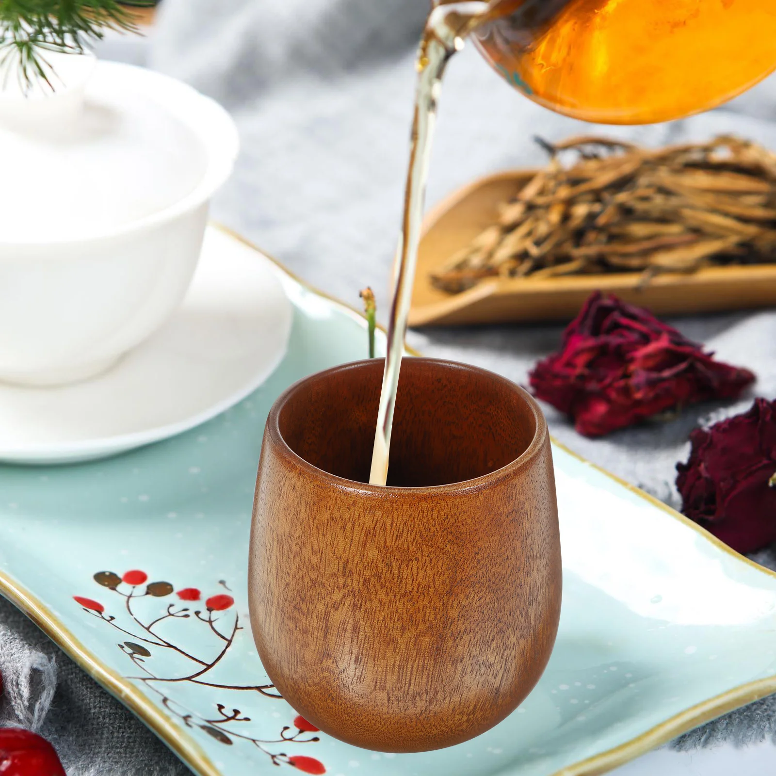 4pcs Thermal Wood Cups Tea Breakfast Drinking Portable Solid Wooden Wood Drinking Cup Coffee Mugs Water Cup
4pcs Thermal Wood Cups Tea Breakfast Drinking Portable Solid Wooden Wood Drinking Cup Coffee Mugs Water Cup