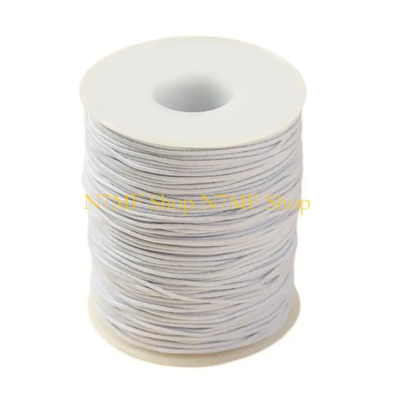 N7MF Bead Thread Elastic Cord Stretch String Elastic Beading Cord Craft Thread for Jewelry Making 1mm Wide 50m Long
N7MF Bead Thread Elastic Cord Stretch String Elastic Beading Cord Craft Thread for Jewelry Making 1mm Wide 50m Long