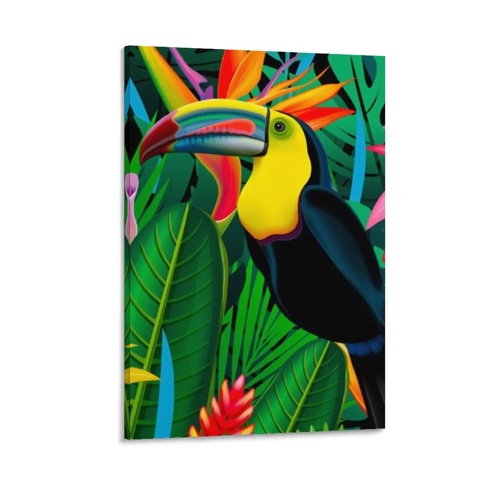Tropical Toucan Lovers Canvas Painting Decorative painting for bedroom anime posters room decorations for men
Tropical Toucan Lovers Canvas Painting Decorative painting for bedroom anime posters room decorations for men