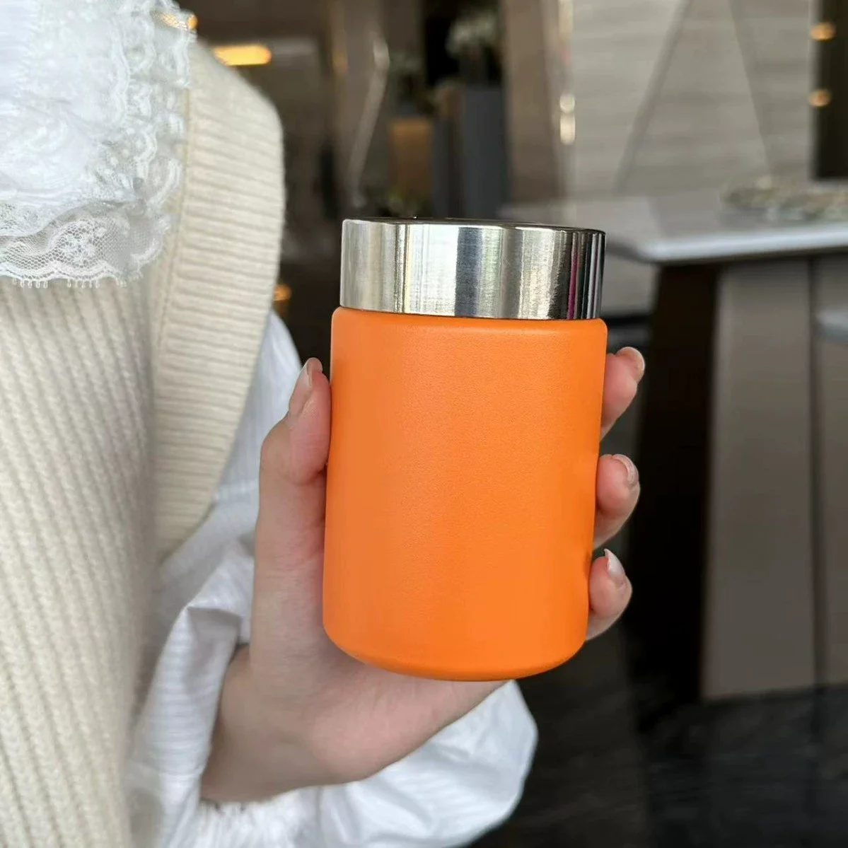 Mini Vacuum Sealed Coffee Mug,316 Stainless Steel Thermal Cup,Portable Tea Thermos,Durable & Perfect for Office Travel Camping
Mini Vacuum Sealed Coffee Mug,316 Stainless Steel Thermal Cup,Portable Tea Thermos,Durable & Perfect for Office Travel Camping