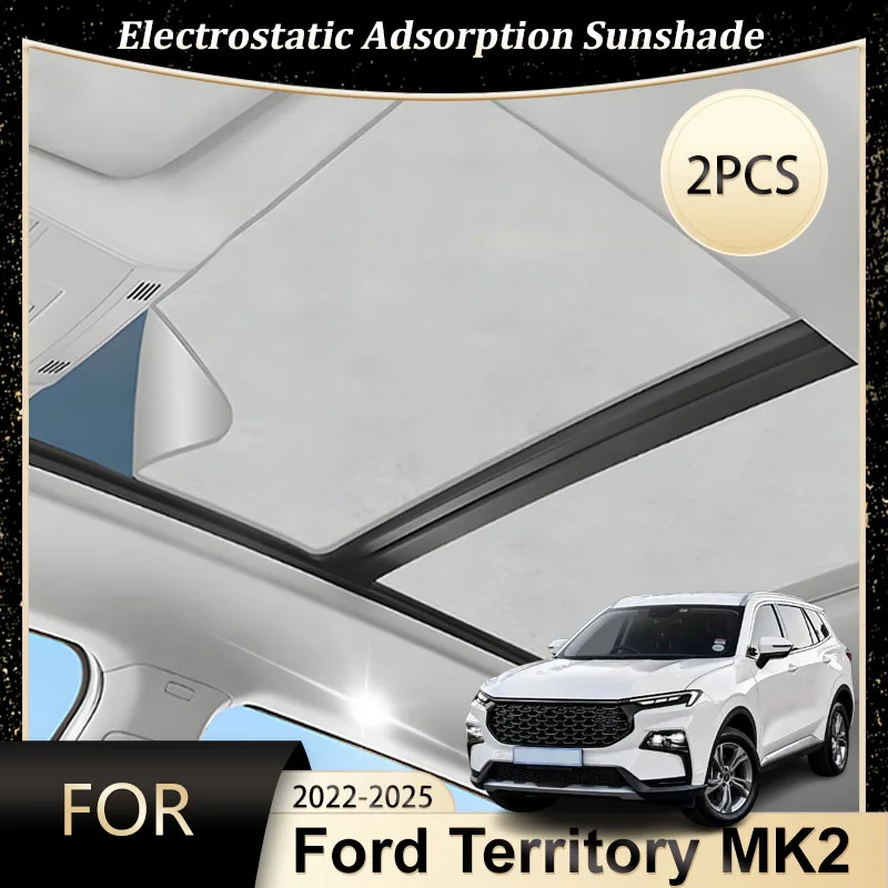 For Ford Territory Car Accessories 2022 2023 2024 2025 MK2 Roof Car Shades Electrostatic Adsorption Skylight Camping Sun Shading
For Ford Territory Car Accessories 2022 2023 2024 2025 MK2 Roof Car Shades Electrostatic Adsorption Skylight Camping Sun Shading