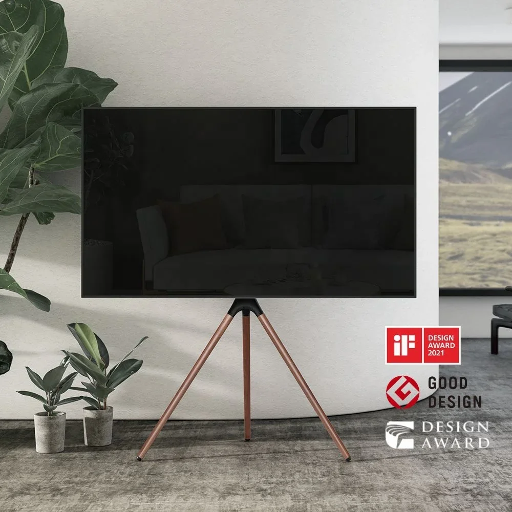 Living Room Corner Furniture Minimalist Easel Studio TV Floor Stand with Mount Standing Bracket
Living Room Corner Furniture Minimalist Easel Studio TV Floor Stand with Mount Standing Bracket