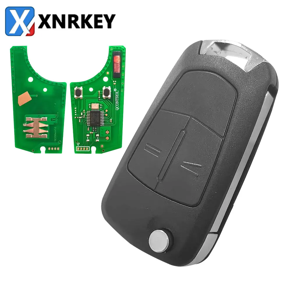 XNRKEY 2 Button PCF7941/7946 Chip 433Mhz Flip Remote Car Key for Opel/Vauxhall Astra H 2004-2009 Vectra C Zafira B 2005-2013
XNRKEY 2 Button PCF7941/7946 Chip 433Mhz Flip Remote Car Key for Opel/Vauxhall Astra H 2004-2009 Vectra C Zafira B 2005-2013