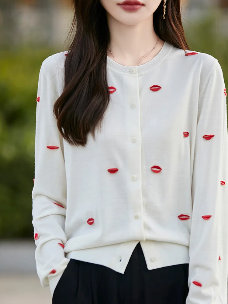 New Fall Winter Cardigan Long Sleeve O-Neck Collar Sweater Women Worsted Spinning Knitwear Fashion Comfortable Leisures Coat
New Fall Winter Cardigan Long Sleeve O-Neck Collar Sweater Women Worsted Spinning Knitwear Fashion Comfortable Leisures Coat