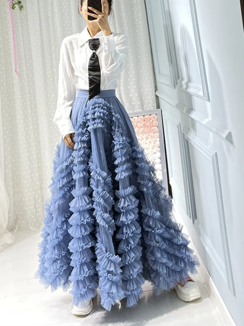 High-End Mesh Heavy Industry Super Large Swing Dress Slimming Cover Gorgeous Cake Skirt
High-End Mesh Heavy Industry Super Large Swing Dress Slimming Cover Gorgeous Cake Skirt