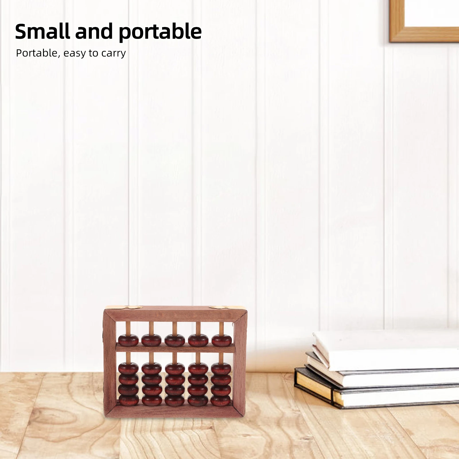 1pcs Vintage 5-Column Wooden Abacus For Kids Math Learning Tool Practical Calculating Brain Developing School Abacus Portable 
1pcs Vintage 5-Column Wooden Abacus For Kids Math Learning Tool Practical Calculating Brain Developing School Abacus Portable