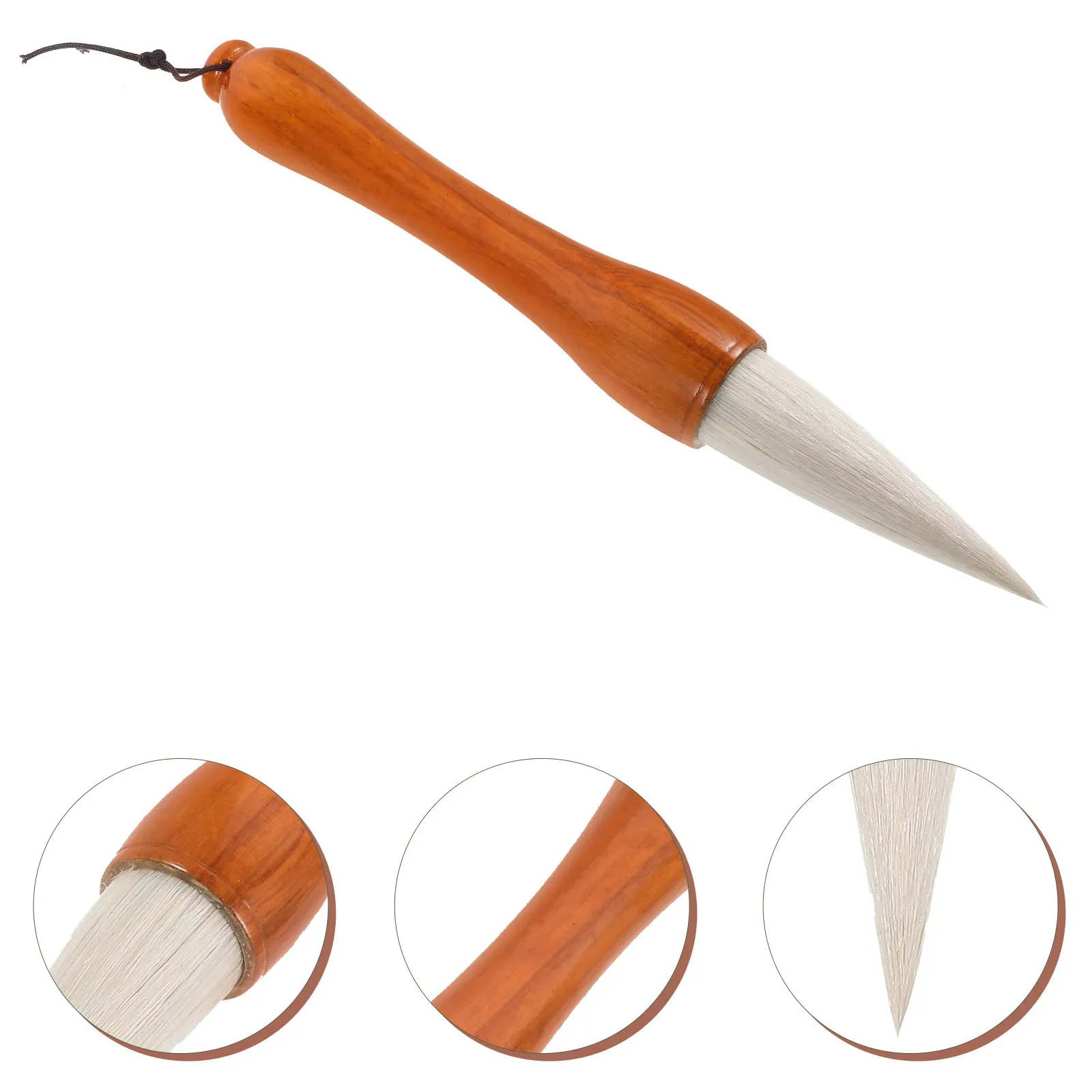 Каллиграфическая кисть-ручка с тонким наконечником, традиционная деревянная ручка, кисть для чернил, инструмент для каллиграфии и рисования, учебное пособие
Каллиграфическая кисть-ручка с тонким наконечником, традиционная деревянная ручка, кисть для чернил, инструмент для каллиграфии и рисования, учебное пособие