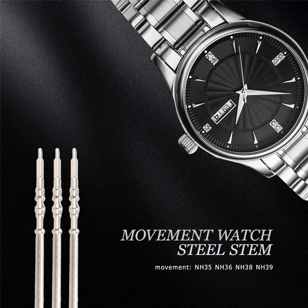 Shop Now 5Pcs Movement Watch Steel Stem Crown Kit Watch of Parts NH35 NH36 NH38 NH39 Movement Watch Stem Spare Parts
Shop Now 5Pcs Movement Watch Steel Stem Crown Kit Watch of Parts NH35 NH36 NH38 NH39 Movement Watch Stem Spare Parts