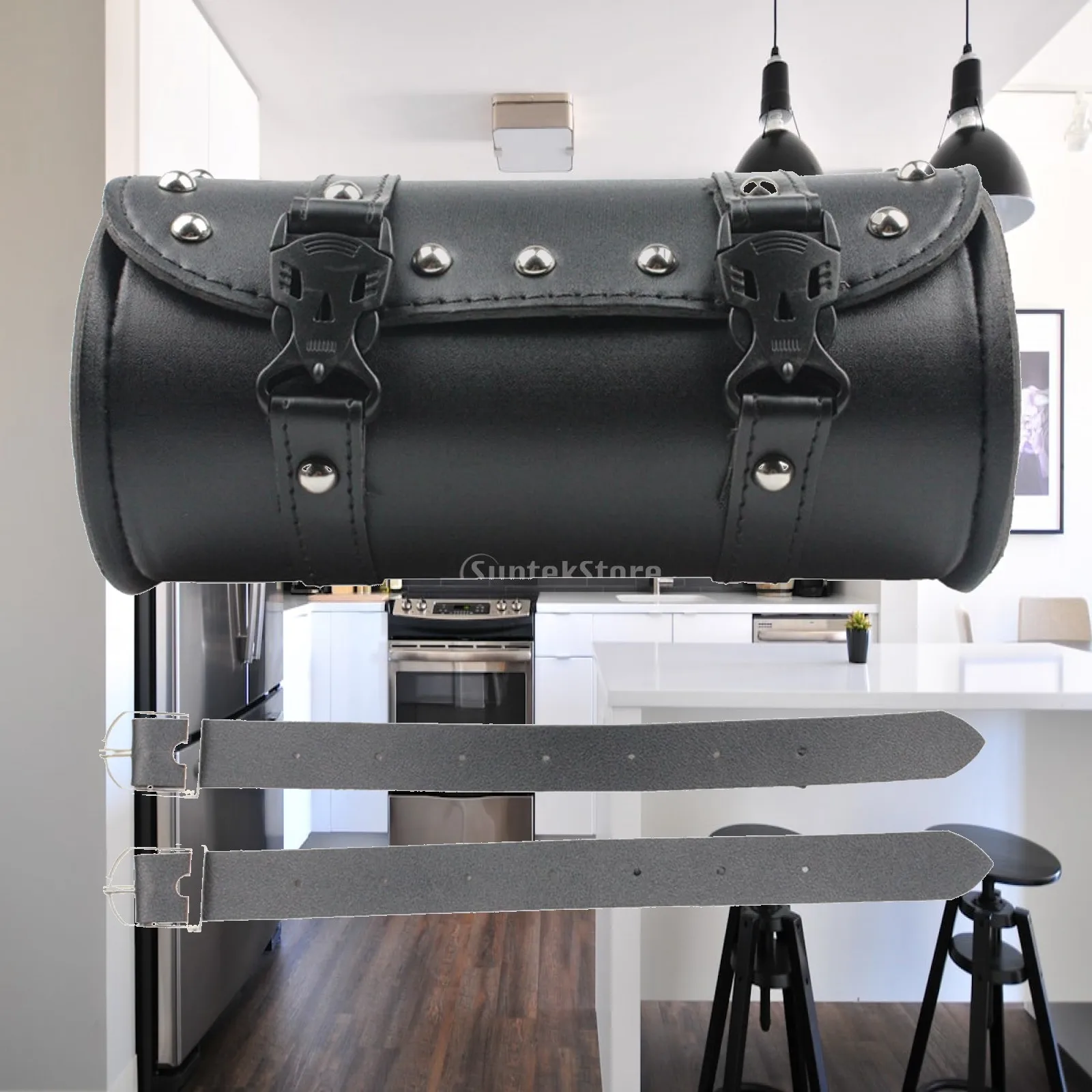Universal Motorcycle Saddlebags PU Leather Handlebar Roll Bag Waterproof Storage Organizer for Bike Accessory
Universal Motorcycle Saddlebags PU Leather Handlebar Roll Bag Waterproof Storage Organizer for Bike Accessory