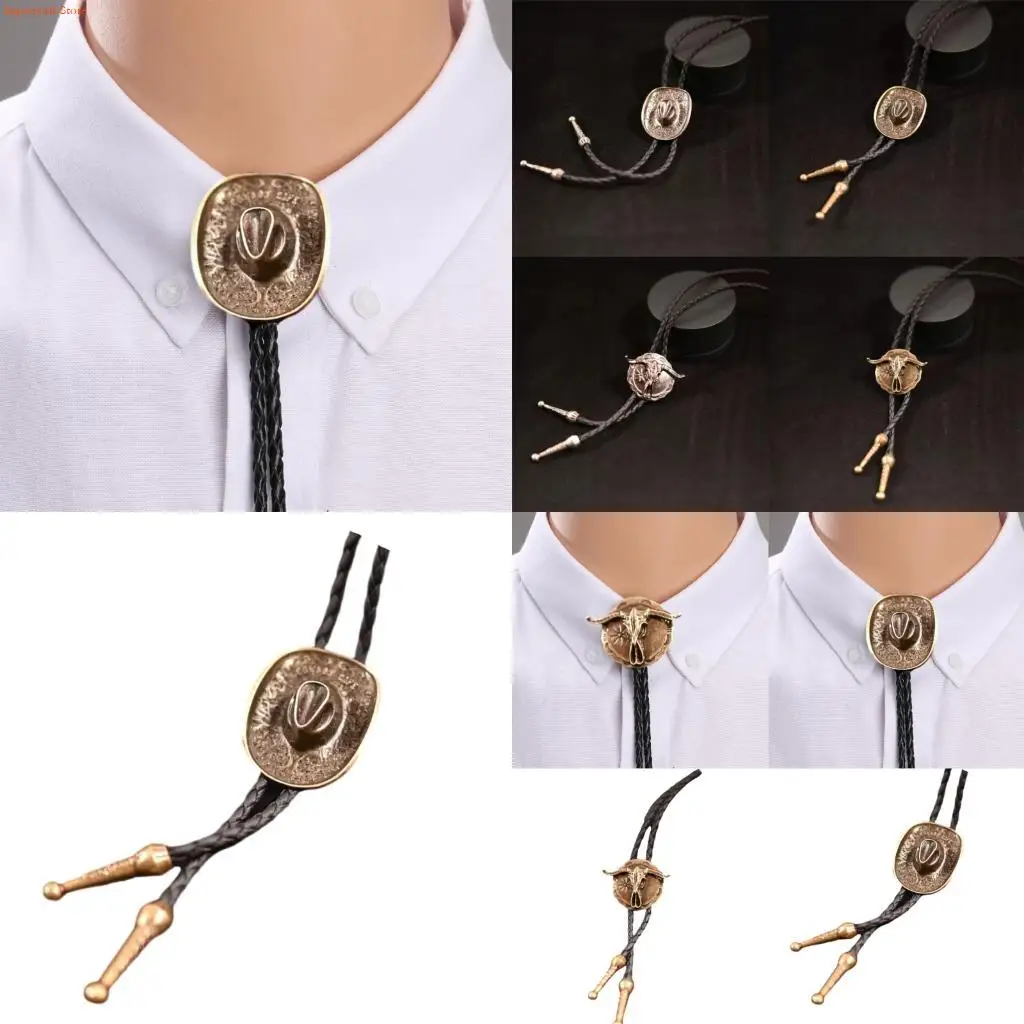 Q5WE Modern Western Bolo Tie Collar Jewelry Engraved Pendant Rope Tie Men Shirt Chain
Q5WE Modern Western Bolo Tie Collar Jewelry Engraved Pendant Rope Tie Men Shirt Chain