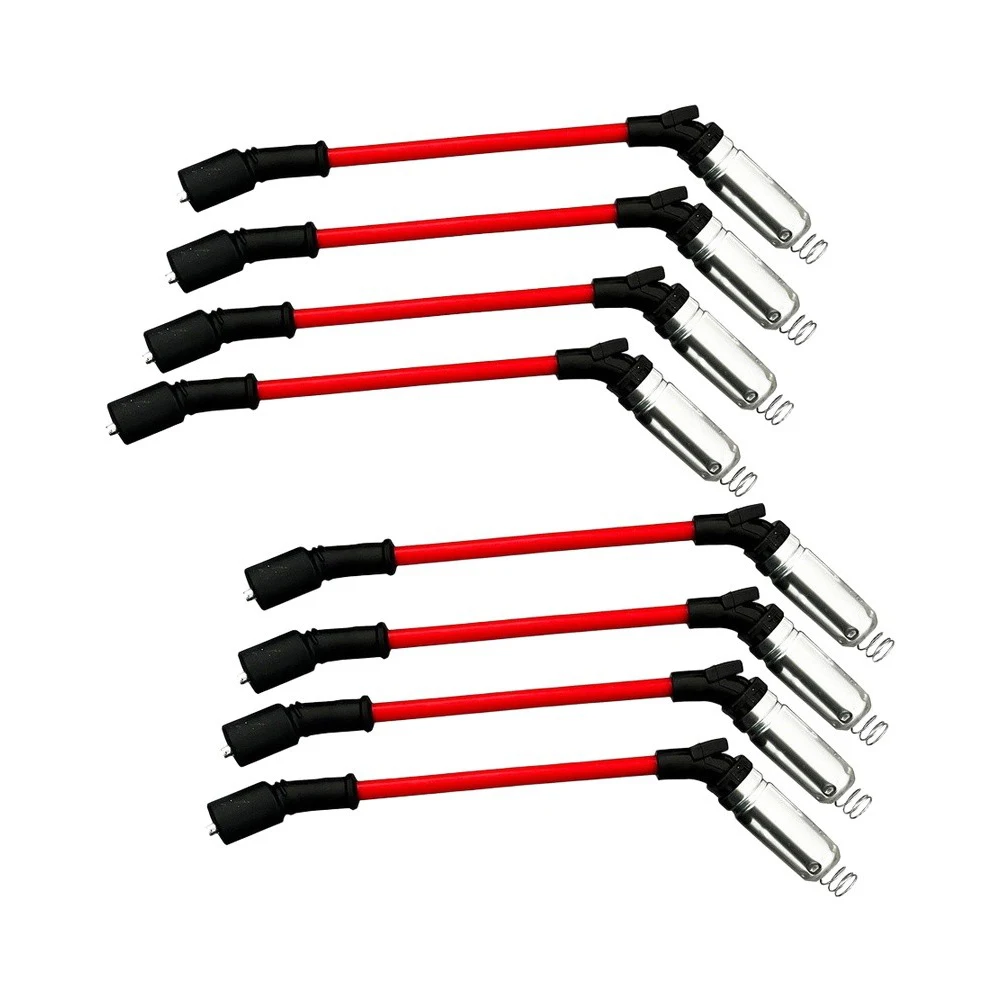 10.2mm Spark Ignition Wire Set Featuring Spiral Wound Design and High Temp Silicone Boots for Long Service Life
10.2mm Spark Ignition Wire Set Featuring Spiral Wound Design and High Temp Silicone Boots for Long Service Life
