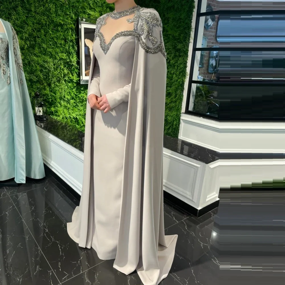 Customized Prom Gown Formal Evening Dress Halter Column Floor Length Skirts Vertically Stole Bespoke Occasion Dresses Saudi Arab
Customized Prom Gown Formal Evening Dress Halter Column Floor Length Skirts Vertically Stole Bespoke Occasion Dresses Saudi Arab