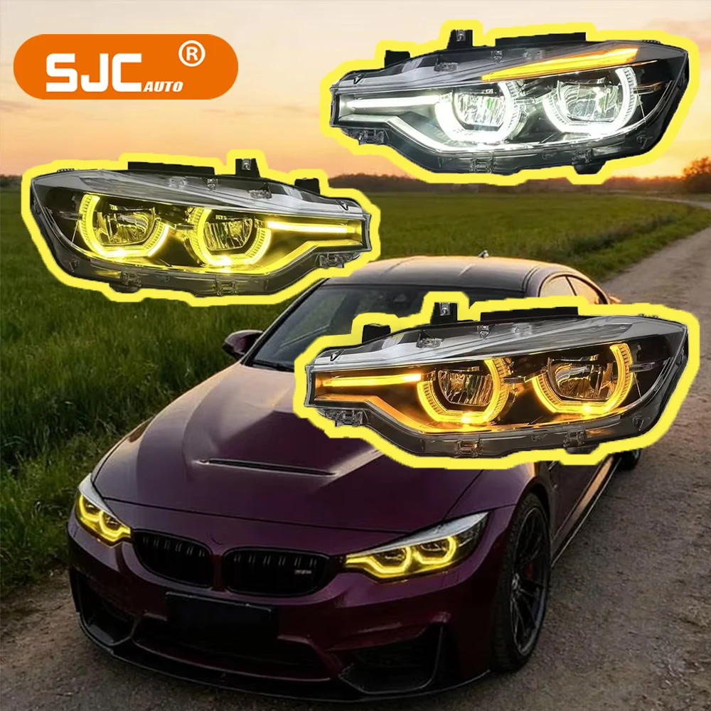 SJC Ikon Style Front Light For BMW 3 Series F30 2012-2018 Auto Accessories Headlight Triple Color Head Lamp Amber White Yellow
SJC Ikon Style Front Light For BMW 3 Series F30 2012-2018 Auto Accessories Headlight Triple Color Head Lamp Amber White Yellow