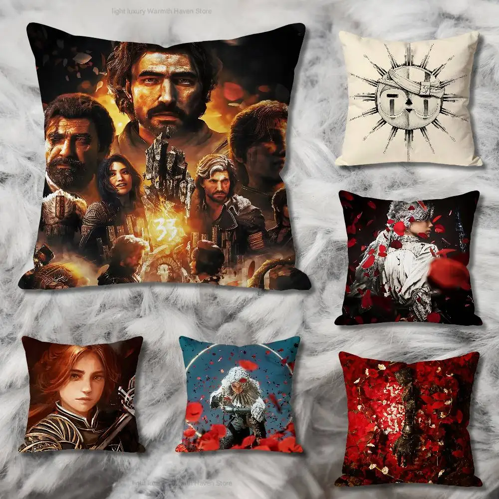 Gamer C-Clair Obscur E-Expedition 33 Various Sizes Square Pillow Case For Car Home Bedchamber Decor Custom Valentine gift
Gamer C-Clair Obscur E-Expedition 33 Various Sizes Square Pillow Case For Car Home Bedchamber Decor Custom Valentine gift