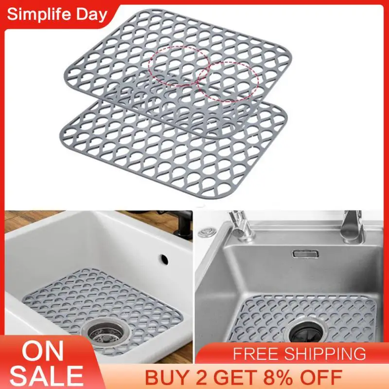 Sink Mat Heat-resistant Silicone Sink Protector Kitchen Draining Tool Dish Drying Pad Non-slip Quick Drying
Sink Mat Heat-resistant Silicone Sink Protector Kitchen Draining Tool Dish Drying Pad Non-slip Quick Drying
