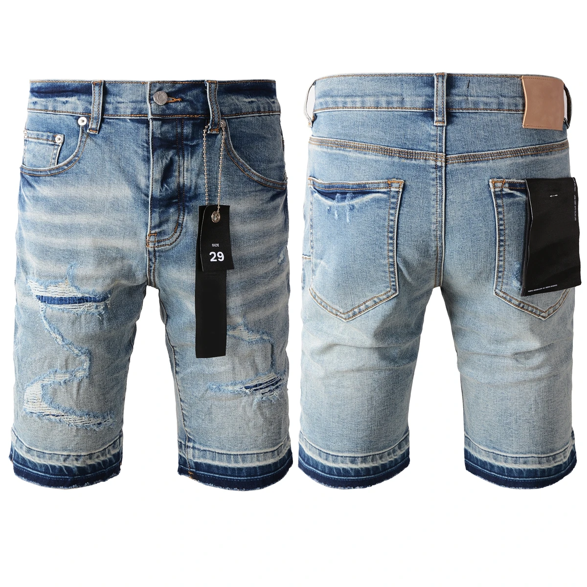 Top quality 2024New Purples Jeans Men Trendy Elastic Edged Middle brands Pants Irregular Blue Color Washed Denim Shorts pants
Top quality 2024New Purples Jeans Men Trendy Elastic Edged Middle brands Pants Irregular Blue Color Washed Denim Shorts pants