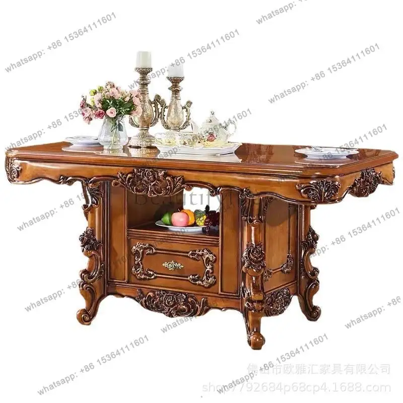 European marble dining table, rectangular dining table, American solid wood luxury
European marble dining table, rectangular dining table, American solid wood luxury