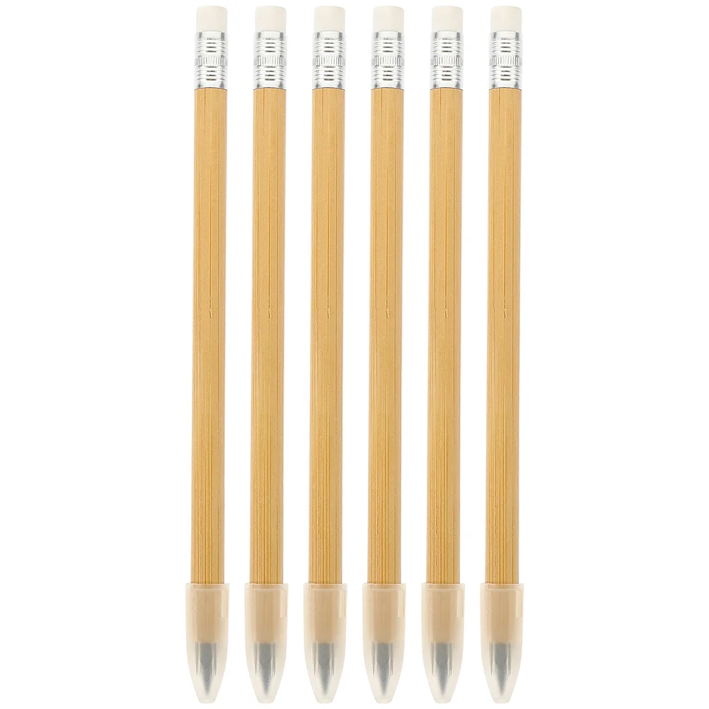 6pcs Graphite Pencil Everlasting Wood Without Sharpening Student Writing Drawing Painting Bamboo Lasting Practical
6pcs Graphite Pencil Everlasting Wood Without Sharpening Student Writing Drawing Painting Bamboo Lasting Practical