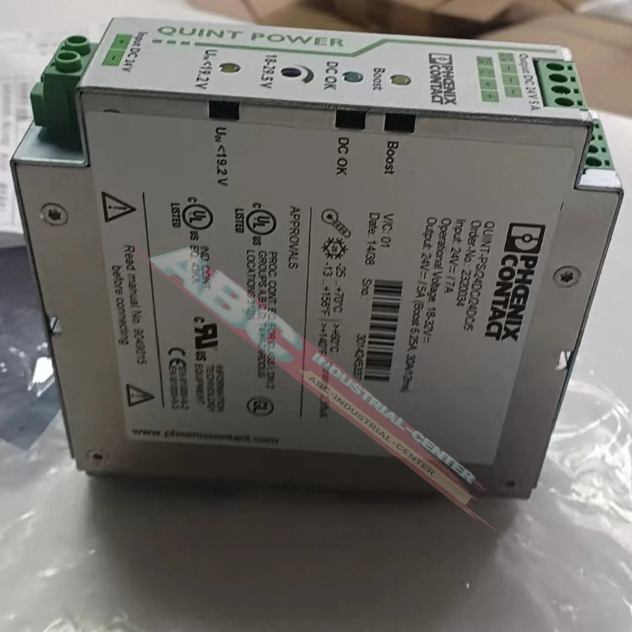 2320034 QUINT-PS/24DC/24DC/5 new transformer 2320092 QUINT-PS/24DC/24DC/10 in box
2320034 QUINT-PS/24DC/24DC/5 new transformer 2320092 QUINT-PS/24DC/24DC/10 in box