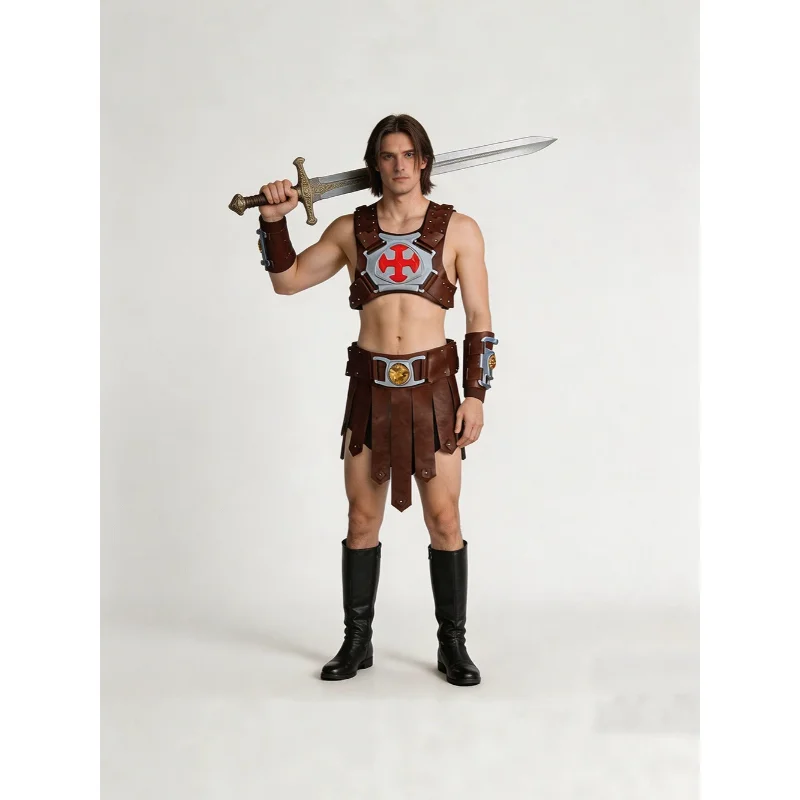 Adult He Man Anime Cosplay Costume Full Set for Stage Performance Halloween Comic Con Role Play Suit Men's Halloween Outfit
Adult He Man Anime Cosplay Costume Full Set for Stage Performance Halloween Comic Con Role Play Suit Men's Halloween Outfit