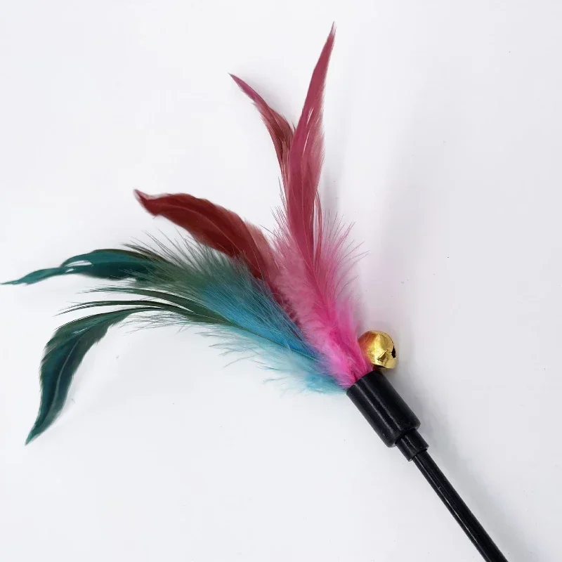 1/2/3pc 50cm Cat Toy Feather with Bell Cats Teaser Wand Cat Interactive Toy Funny Colorful Rod Teaser Wand Pet Cats Supplies
1/2/3pc 50cm Cat Toy Feather with Bell Cats Teaser Wand Cat Interactive Toy Funny Colorful Rod Teaser Wand Pet Cats Supplies