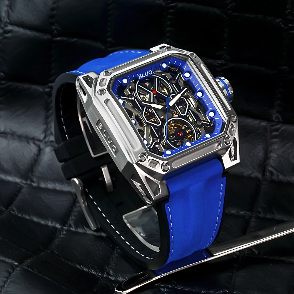 Роскошные автоматические часы с полым механическим механизмом Ханчжоу, мужские силиконовые ремешки, 50 м, водонепроницаемые светящиеся спортивные часы с турбийоном
Роскошные автоматические часы с полым механическим механизмом Ханчжоу, мужские силиконовые ремешки, 50 м, водонепроницаемые светящиеся спортивные часы с турбийоном