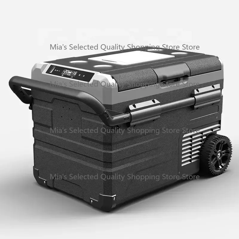 Factory Price Hot Sale 12v 24v Camper Van Refrigerator RV Freezer Cooler Box 35L with Battery Electric Hotel Use