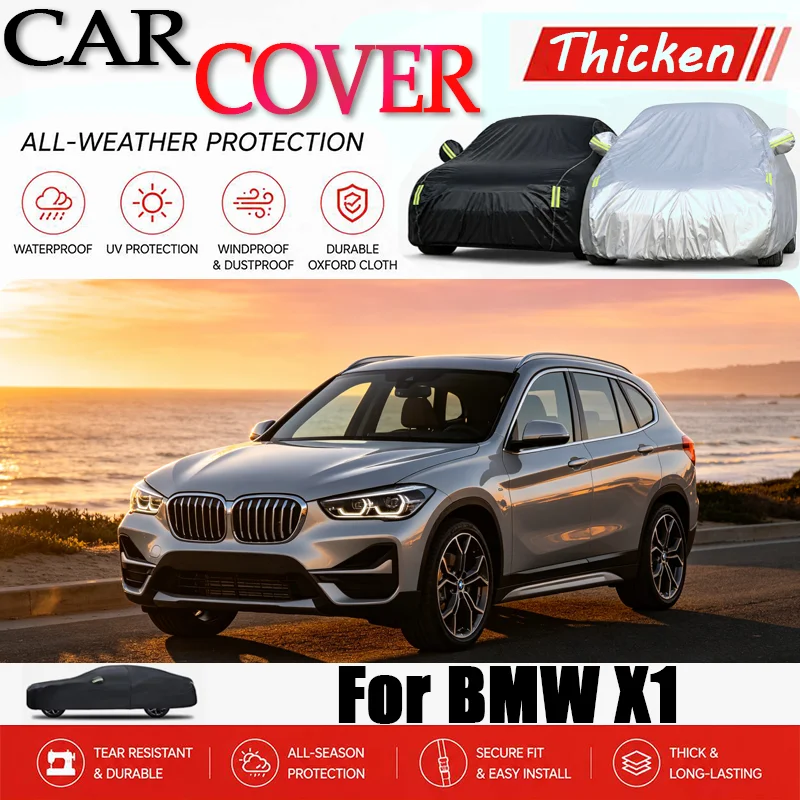 For BMW X1 All-Weather Car Cover 6-in-1 Waterproof, Dustproof, UV Proof, Snowproof, Scratch Resistant Protection
For BMW X1 All-Weather Car Cover 6-in-1 Waterproof, Dustproof, UV Proof, Snowproof, Scratch Resistant Protection