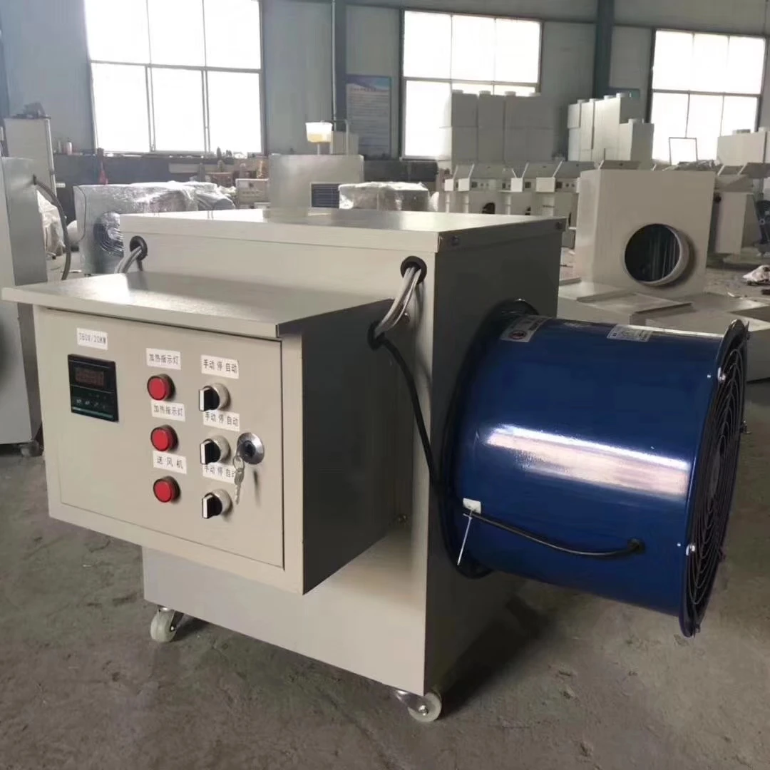 Electric Air Heater 60kw 1200 Temp Industrial Heating Machine Greenhouse Breeding Warm Blower Workshop Heating Warm Air Heaters
Electric Air Heater 60kw 1200 Temp Industrial Heating Machine Greenhouse Breeding Warm Blower Workshop Heating Warm Air Heaters