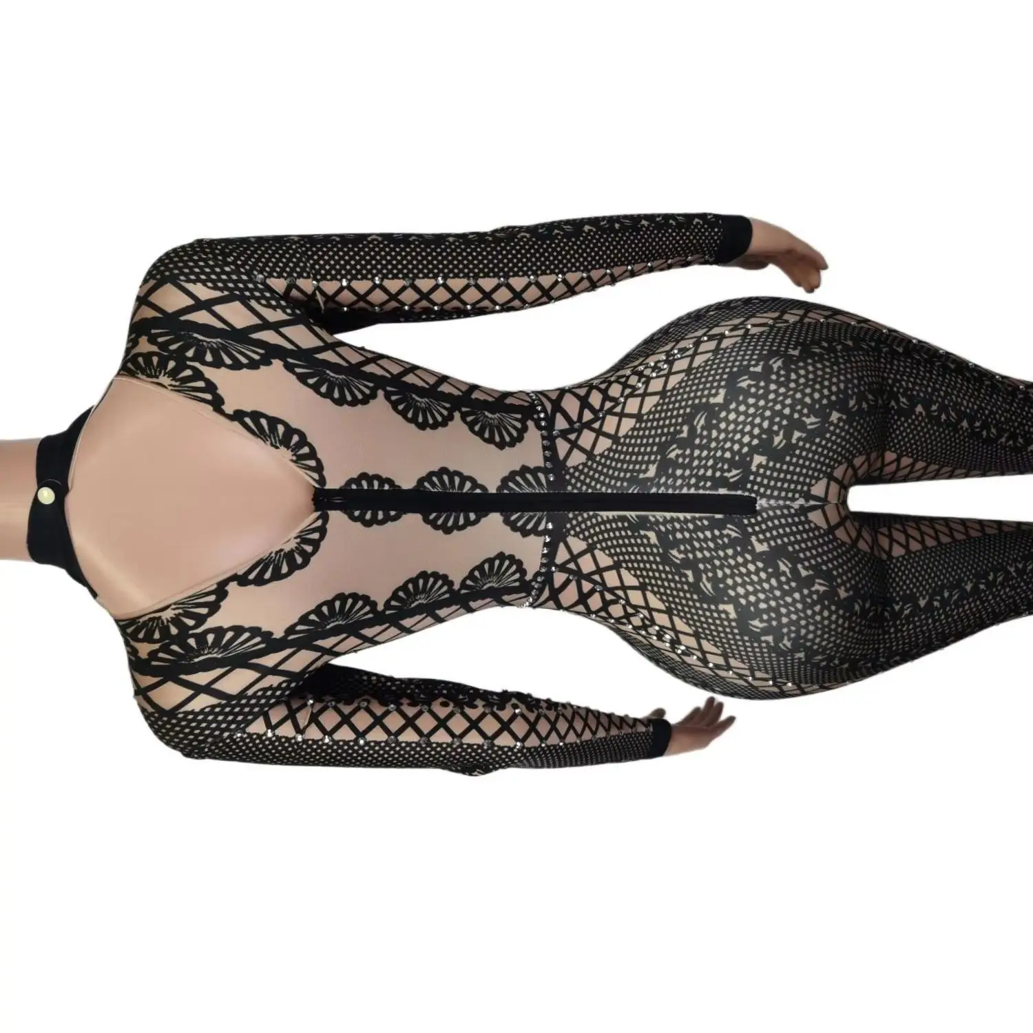 Women Sexy Black Print Jumpsuit Sparkling Crystals Bodysuit Celebrate Stage Wear Costume Nightclub Birthday Party Dresses Lianti
Women Sexy Black Print Jumpsuit Sparkling Crystals Bodysuit Celebrate Stage Wear Costume Nightclub Birthday Party Dresses Lianti