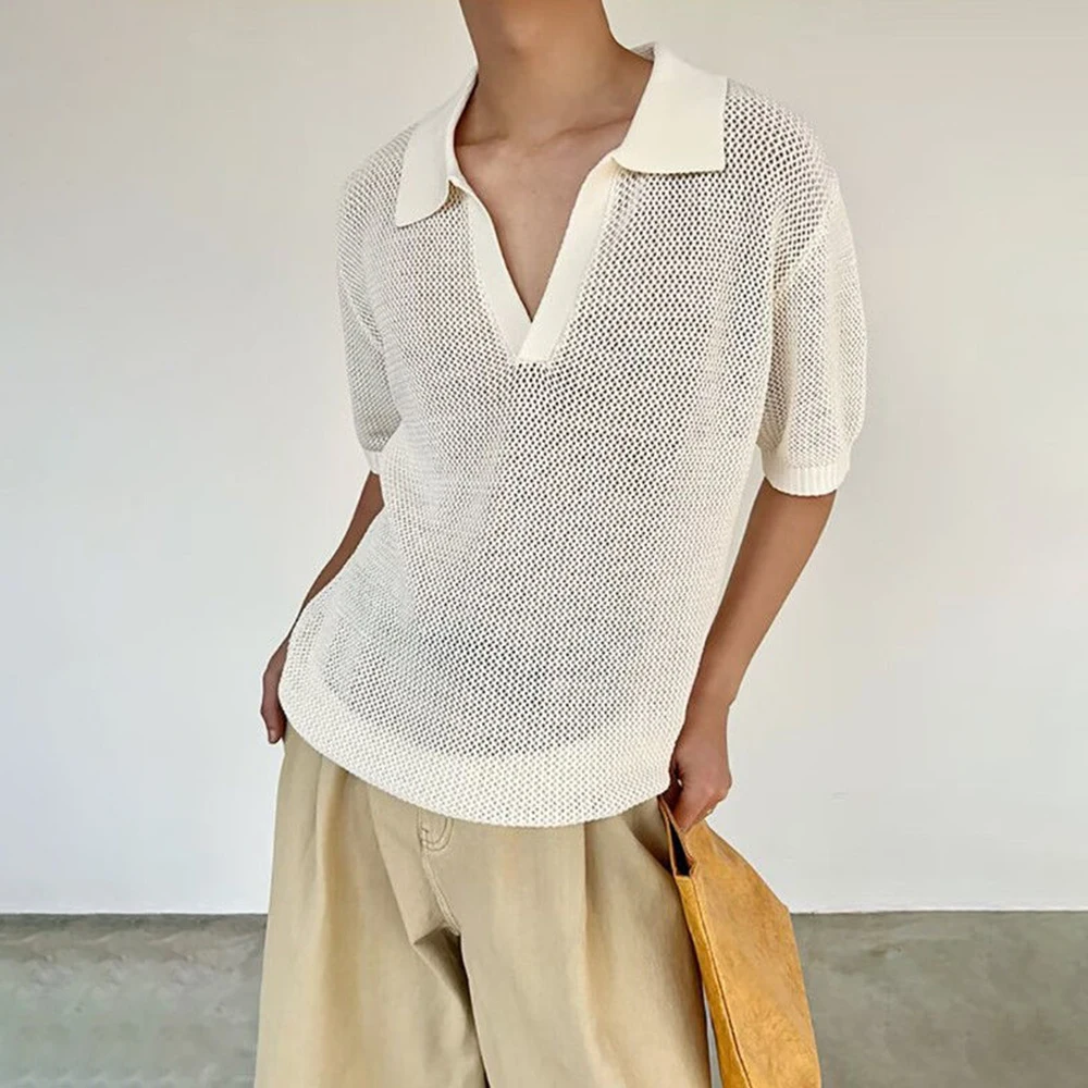 2025 Summer New Men's Solid Color Hollow Short Sleeve T-shirt American Retro Fashion Trend Loose Simple Breathable Men's Tops
2025 Summer New Men's Solid Color Hollow Short Sleeve T-shirt American Retro Fashion Trend Loose Simple Breathable Men's Tops