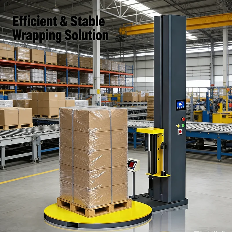 Customized Pallet Winding Machine Plastic Film Stretch Wrapper Packaging Equipment Stable for Industrial Warehouse Logistics
Customized Pallet Winding Machine Plastic Film Stretch Wrapper Packaging Equipment Stable for Industrial Warehouse Logistics