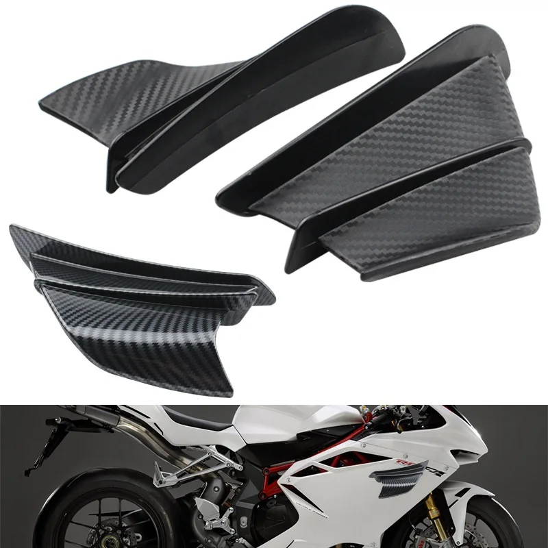 1 Set Motorcycle Winglet Aerodynamic Wing Kit carbon fiber Spoiler For Yamaha Suzuki Kawasaki Honda H2/H2R Scooter
1 Set Motorcycle Winglet Aerodynamic Wing Kit carbon fiber Spoiler For Yamaha Suzuki Kawasaki Honda H2/H2R Scooter