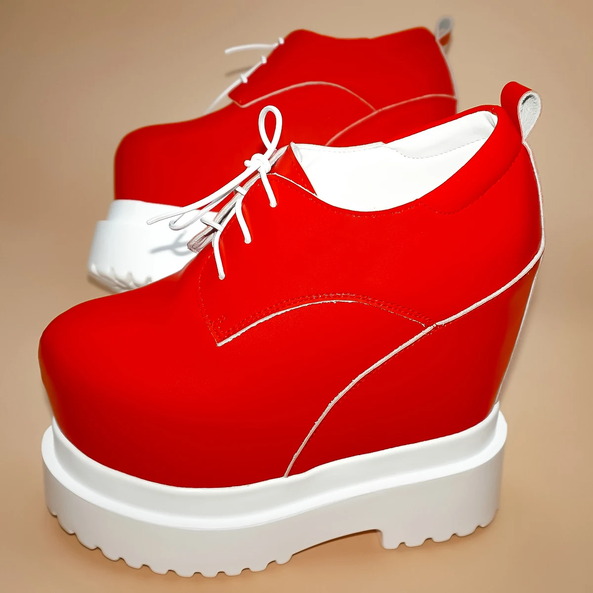 Platform Pumps Thick Sole Shoes Women US 9.5 Genuine Leather Wedges High Heel Chunky Sneakers Round Toe Ankle Boots Casual Shoes
Platform Pumps Thick Sole Shoes Women US 9.5 Genuine Leather Wedges High Heel Chunky Sneakers Round Toe Ankle Boots Casual Shoes