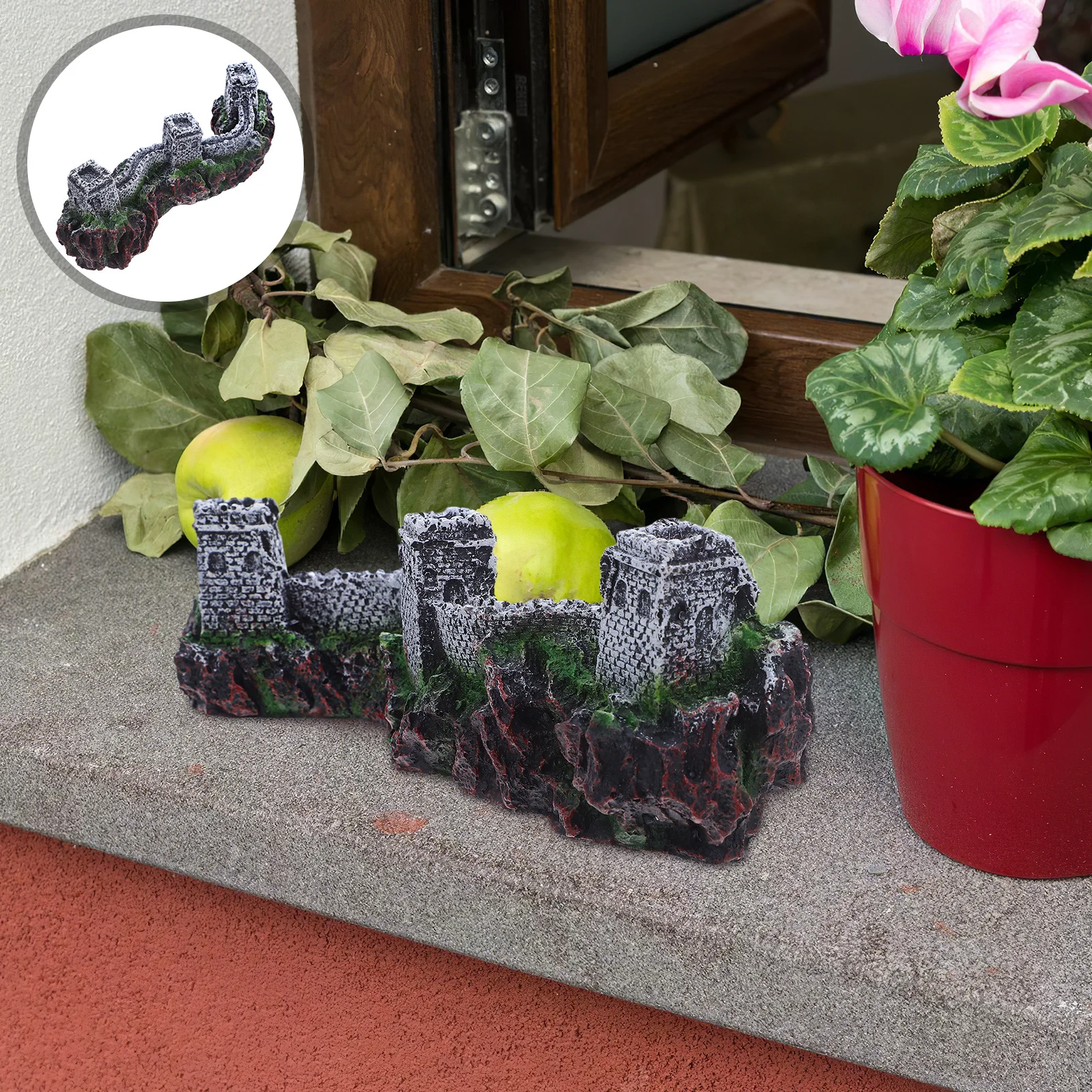 Mini Great Wall of China Resin Sculpture Weatherproof Ancient Chinese Architecture Outdoor Garden Bonsai Decoration
Mini Great Wall of China Resin Sculpture Weatherproof Ancient Chinese Architecture Outdoor Garden Bonsai Decoration