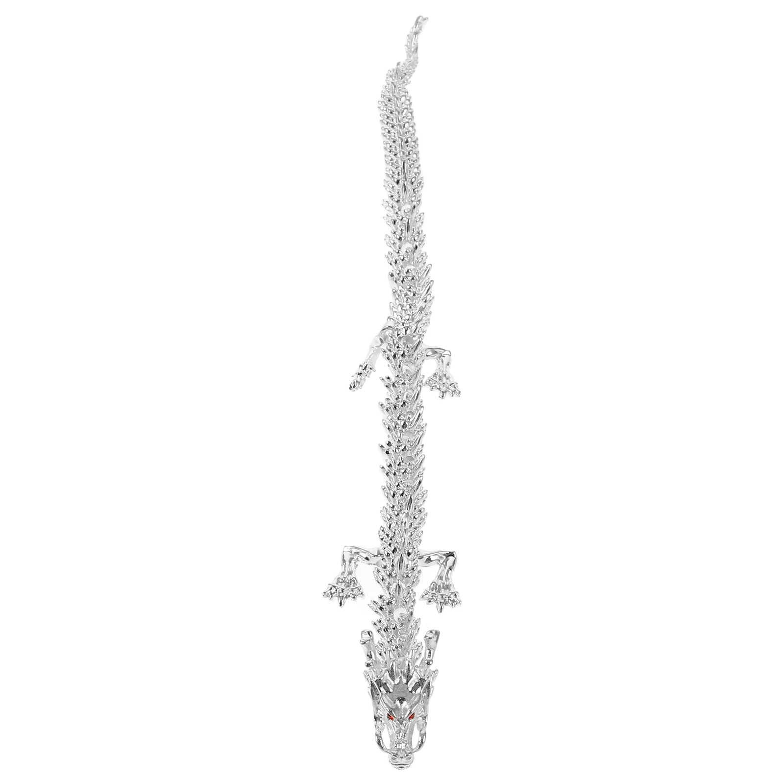 Movable Dragon Ornaments Chinese Decor Statuette Desktop Auspicious Figurine Metal Adornment Zodiac
Movable Dragon Ornaments Chinese Decor Statuette Desktop Auspicious Figurine Metal Adornment Zodiac
